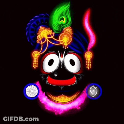 Big Eyed Cartoon Smiley Face GIF