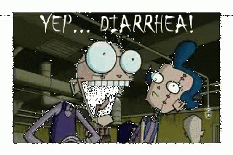 Big Eyes Diarrhea Stop Pooping GIF