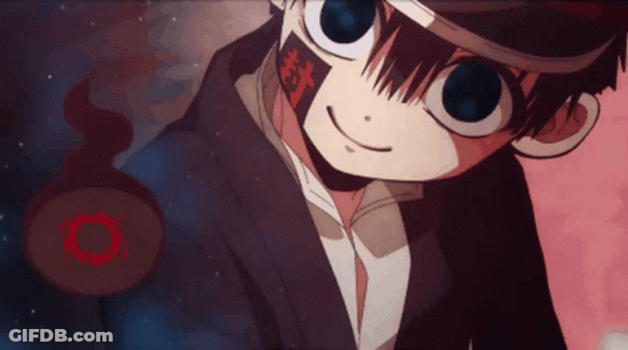 Big Eyes Hanako -Kun GIF