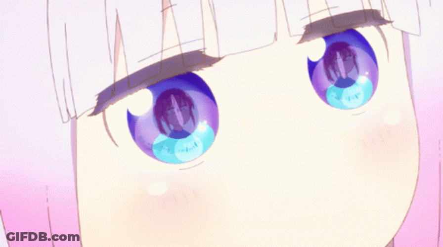Big Eyes Kanna Kamui GIF