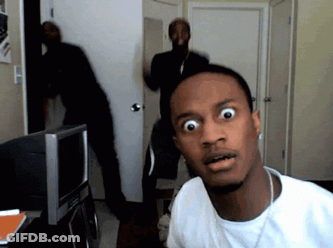 Big Eyes Not Blinking GIF