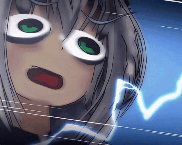 Big Eyes Shirakami Fubuki GIF