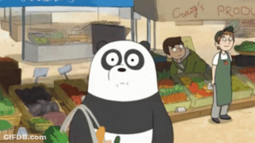 Big Eyes We Bare Bears GIF