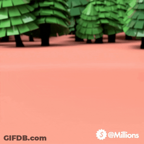 Big Foot Illustration Loop GIF