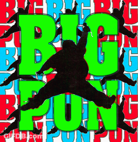 Big Fun Poster With Person Silhouette GIF