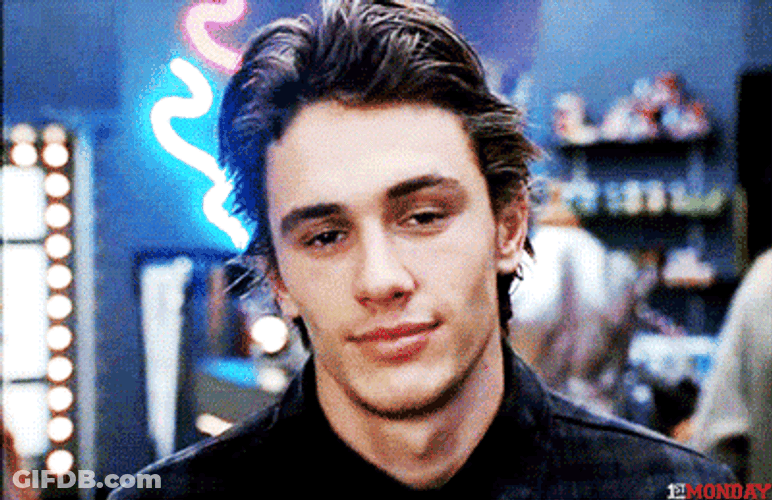 Big Funny Smile James Franco GIF