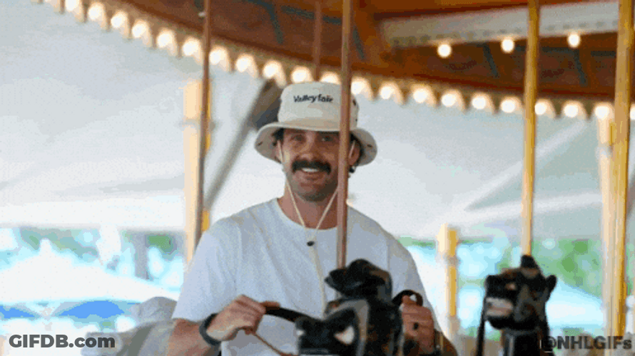 Big Guy On Merry Go Round GIF