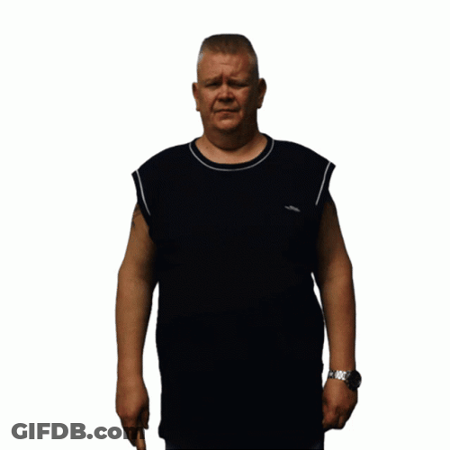 Big Guy Pointing Gavel GIF