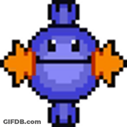 Big Head Mudkip GIF