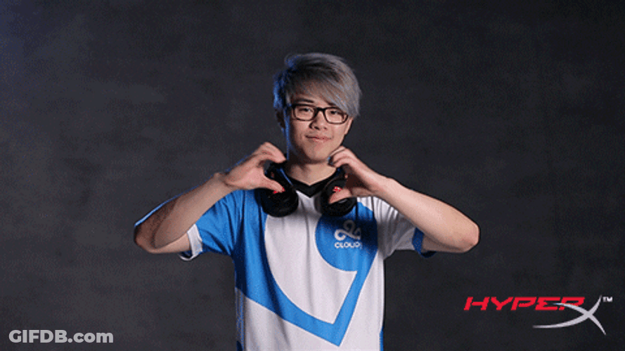 Big Heart HyperX LOL GIF