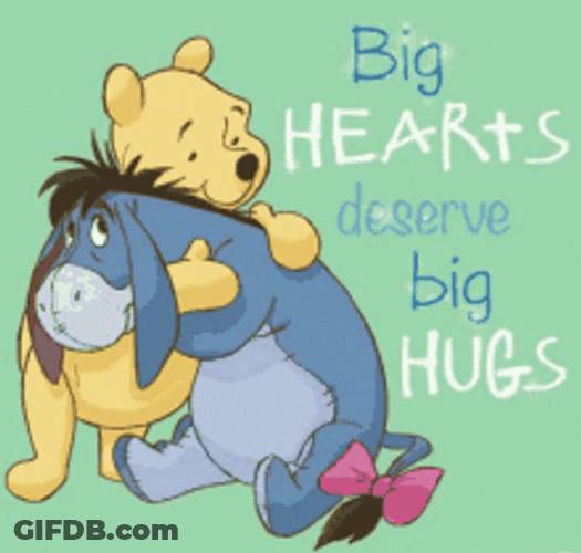 Big Hearts Deserve Big Hugs GIF