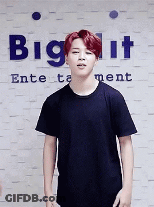 Big Hit K Pop Jimin Dancing GIF