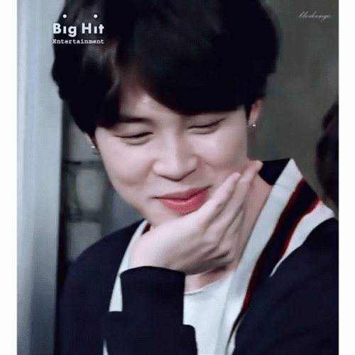 Big Hit Member Jimin Smiling GIF
