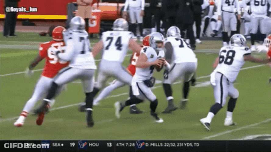 Big Hit Takedown Football Game GIF