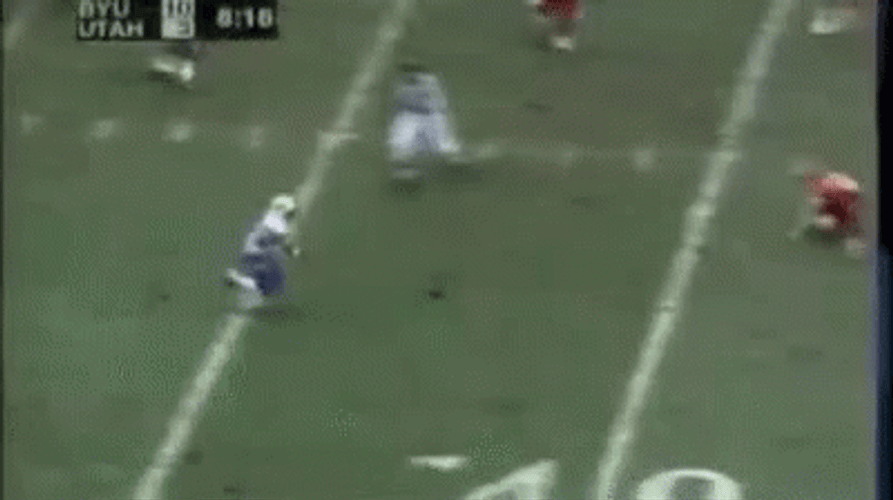 Big Hits Football College Football Battle GIF