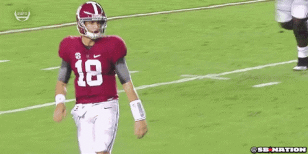 Big Hits Football Forceful Tussle GIF