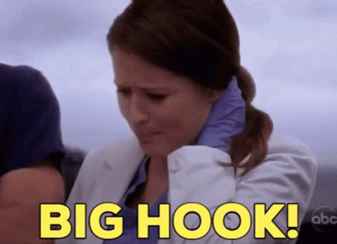 Big Hook Greys Anatomy April Kepner GIF
