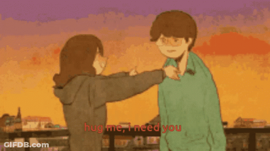 Big Hug I Need You Animated GIF