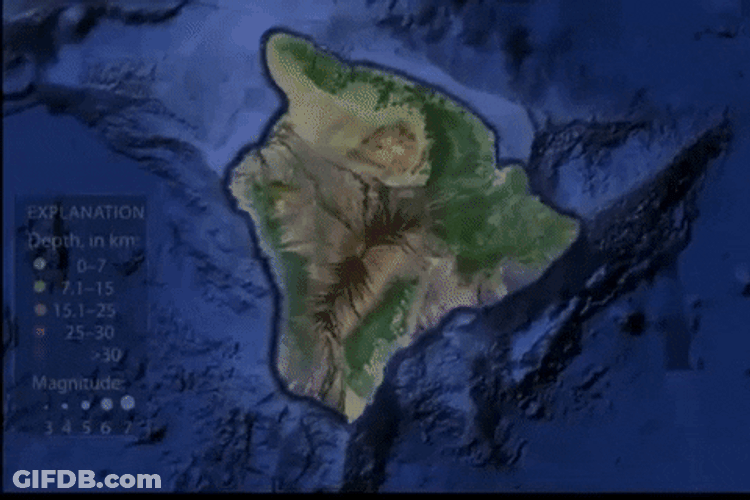 Big Island Satellite Pangea GIF