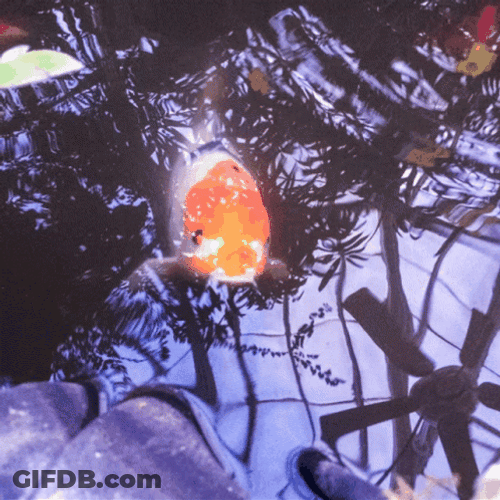 Big Koi Fish Swimming Away GIF