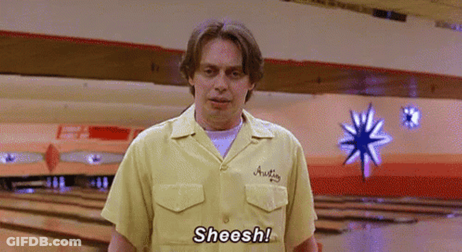 Big Lebowski Theodore Kerabatsos Sheesh Reaction GIF