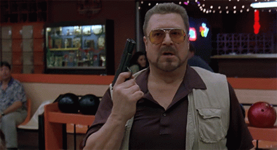 Big Lebowski Walter Sobchak Cares About The Rules GIF