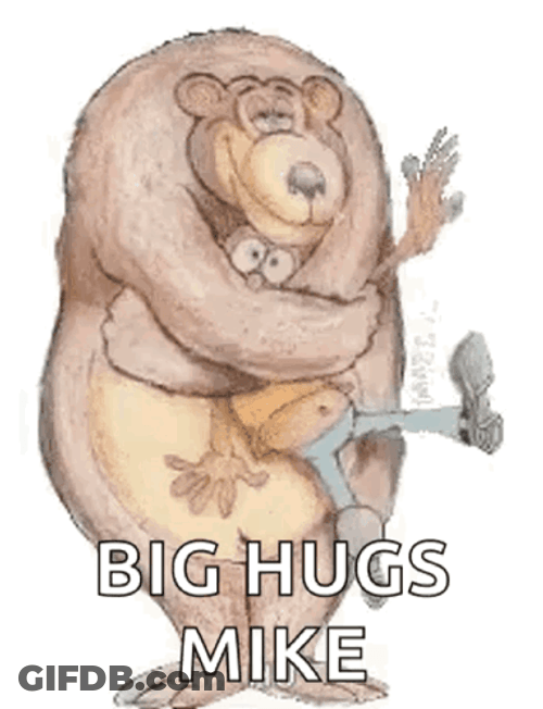 Big Mike Hugs GIF