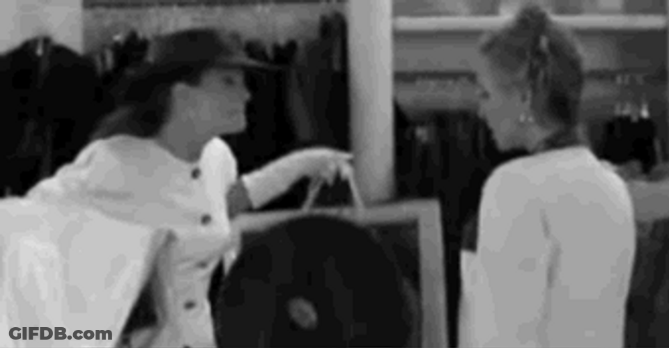 Big Mistake Shopping GIF