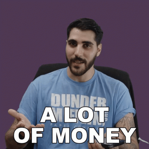 Big Money Rudy Ayoub YouTuber GIF
