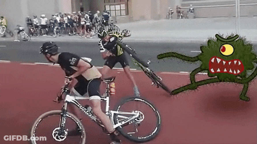 Big Monster Holding Cycle GIF
