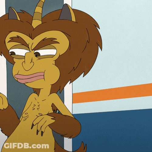 Big Mouth Connie Vomitting GIF