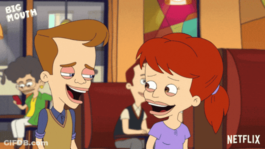 Big Mouth Jessi Glasser Laughing GIF