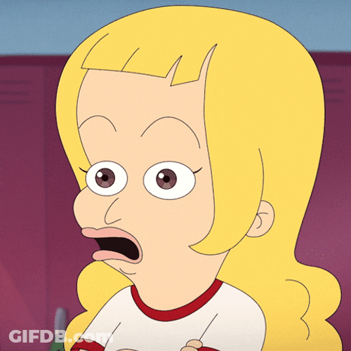 Big Mouth Lola Skumpy Head Blown GIF