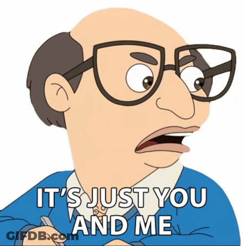Big Mouth Marty Glouberman Just You And Me GIF