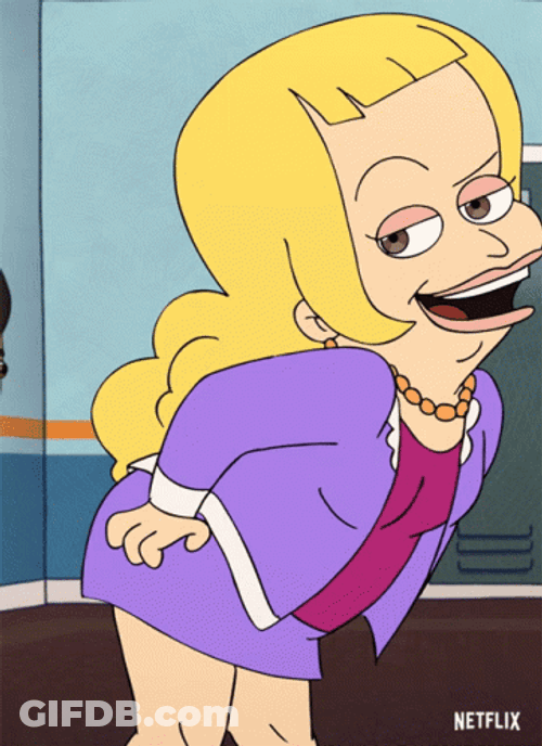 Big Mouth Sitcom Lola Skumpy Mini Skirt GIF