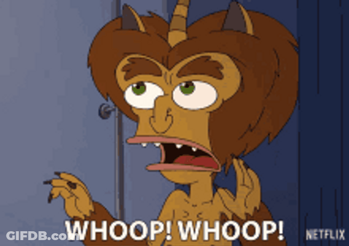 Big Mouth Whoop Whoop Party Raise The Roof GIF