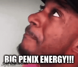 Big Penix Energy Man Close Up GIF