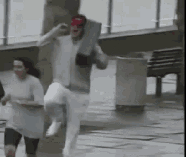 Big Phone Running Chase GIF