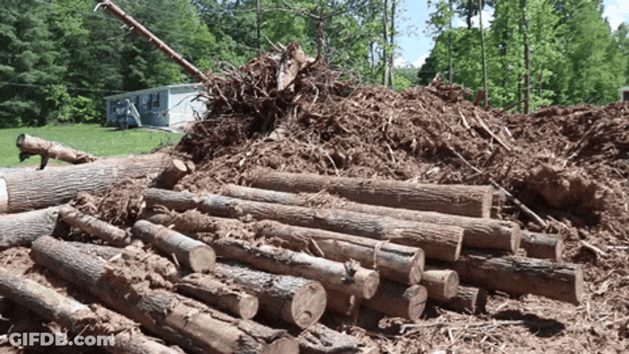 Big Pile Of Mulch GIF