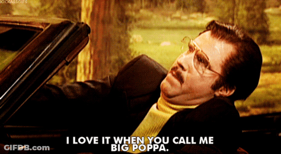 Big Poppa Will Ferrell GIF