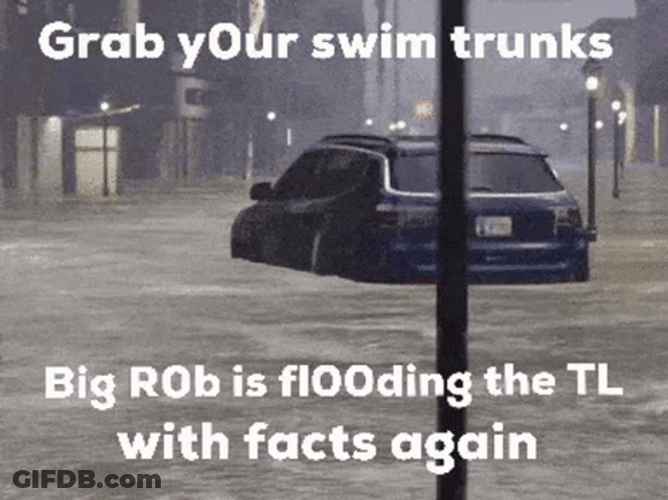 Big Rob Flooded With Facts GIF