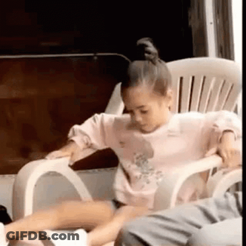 Big Sigh Disappointed Kid GIF