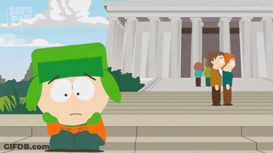 Big Sigh Kyle Broflovski GIF
