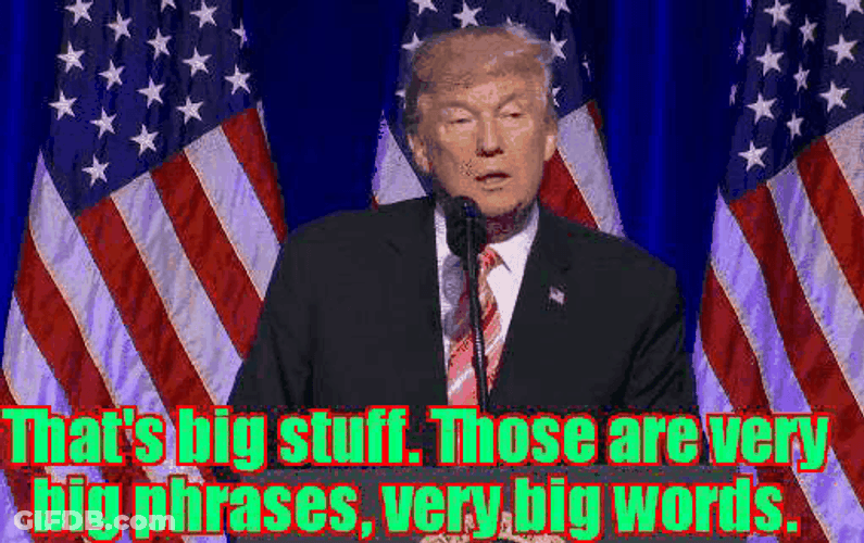 Big Stuff Donald Trump GIF