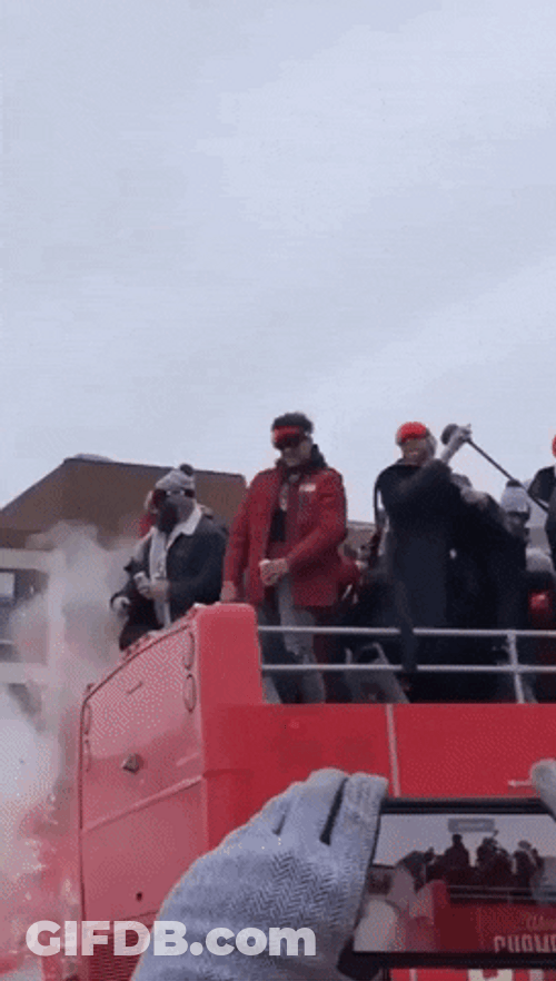 Big Truck Parade GIF