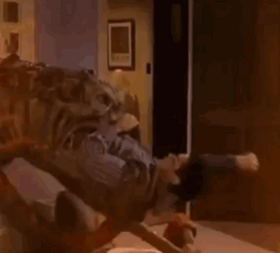 Big Worm Eating Human Movie Scene GIF
