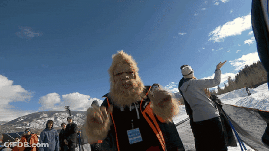 Bigfoot Rock & Roll GIF