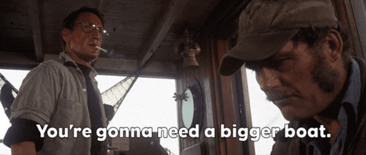 Bigger Boat Jaws Movie GIF