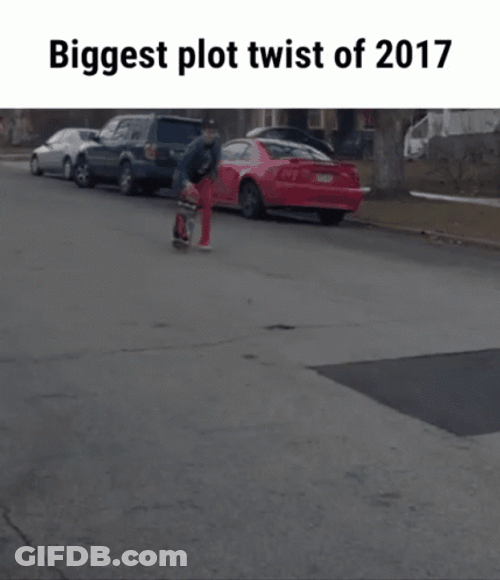 Biggest Plot Twist Of 2017 GIF