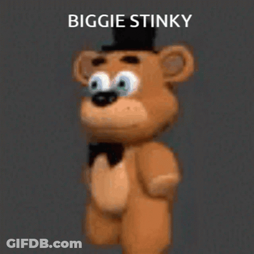 Biggie Stinky Bear Dancing GIF
